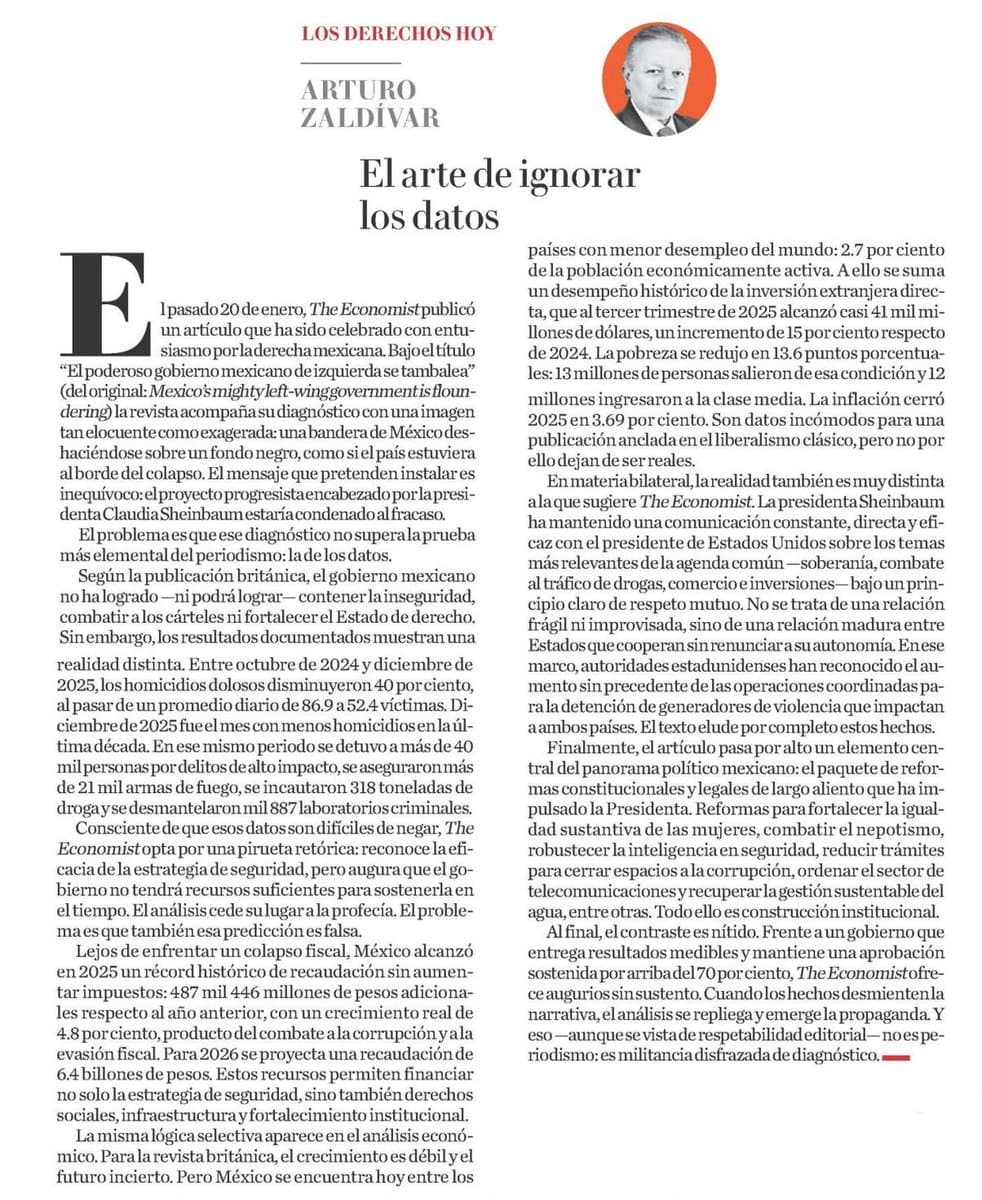 Mexico Is Not Growing: The Economist Blames Sheinbaum and Morena While Prediction Markets Price In Recession