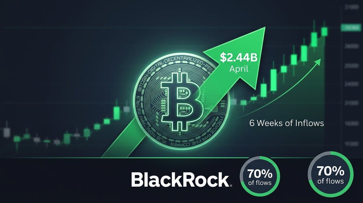 BlackRock compra masiva de Bitcoin y Ethereum en abril 2026: ¿señal de fondo institucional?